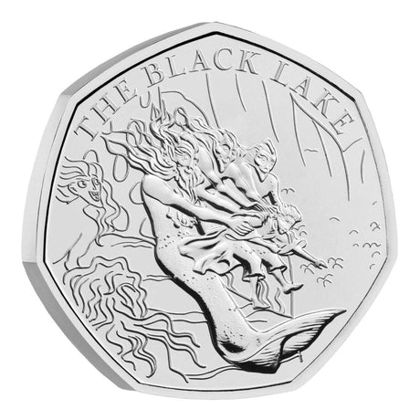 2024 50p Harry Potter The Black Lake UK BUNC Coin - Nova Coins