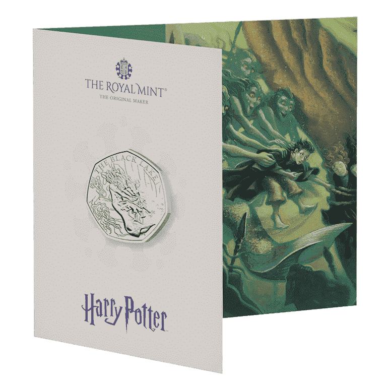 2024 50p Harry Potter The Black Lake UK BUNC Coin - Nova Coins