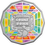 2024 50th Anniversary of Countdown 50c Coloured Uncirculated Coin - Nova Coins