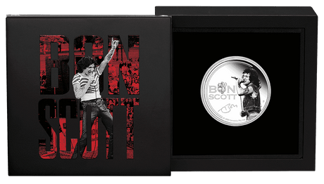2024 Bon Scott 1oz Silver Proof Coin - Nova Coins