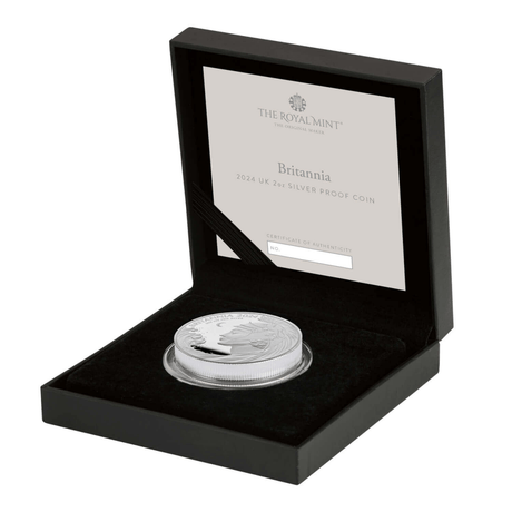 2024 Britannia £5 2oz Silver Proof Coin - Nova Coins