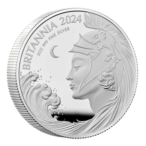 2024 Britannia £5 2oz Silver Proof Coin - Nova Coins
