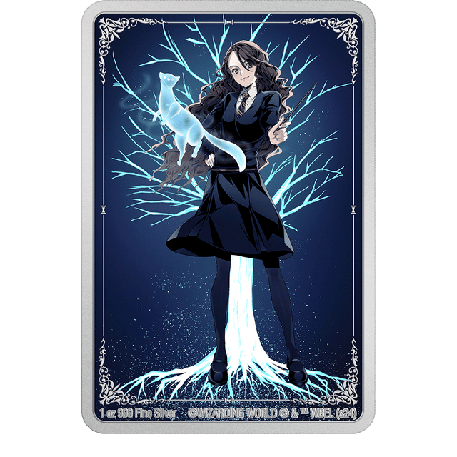 2024 Harry Potter Patronus - Hermione Granger 1oz Silver Coin - Nova Coins