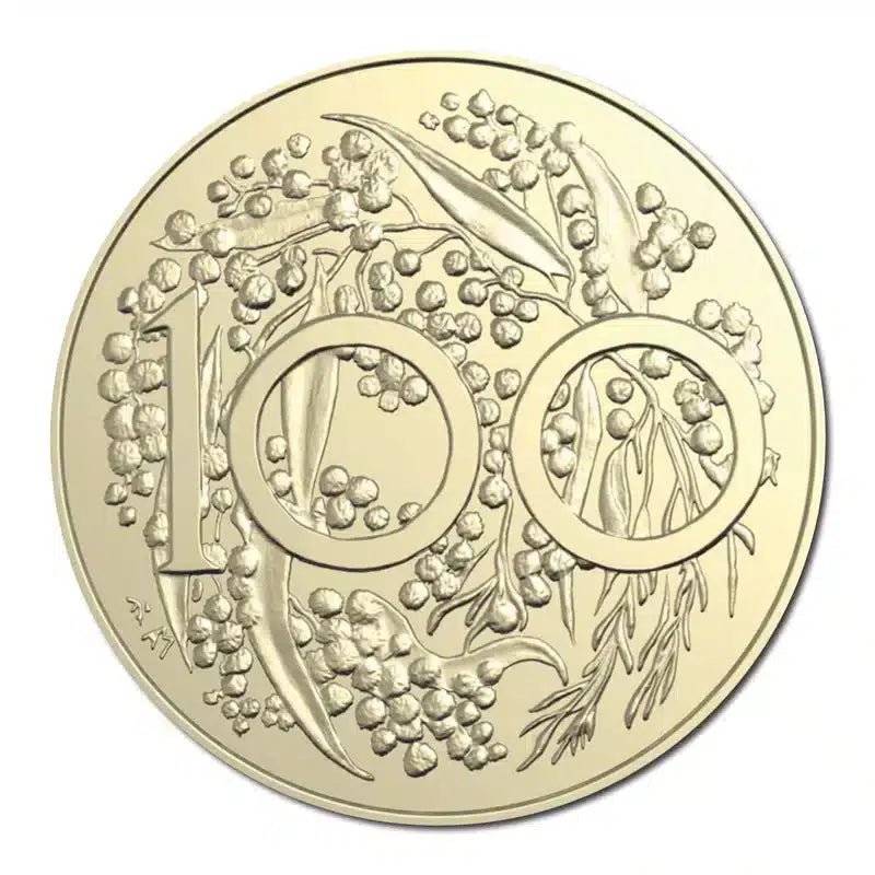 2024 Swan Pattern Dollar Al/Bronze UNC - Nova Coins