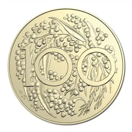 2024 Swan Pattern Dollar Al/Bronze UNC - Nova Coins