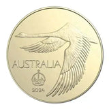 2024 Swan Pattern Dollar Al/Bronze UNC - Nova Coins
