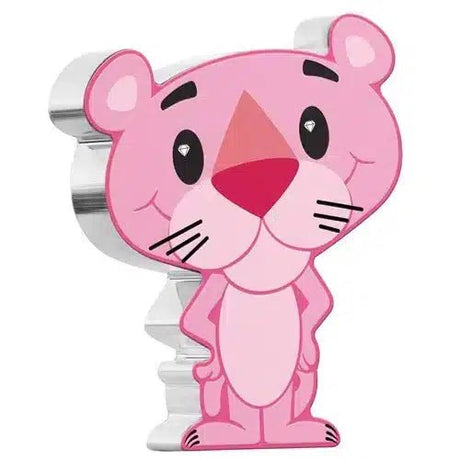 2024 The Pink Panther 60th Anniversary 1oz Silver mini coin - Nova Coins