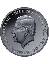 2025 $1 1oz Honey Bee Gilded Black Silver Proof Coin - Nova Coins