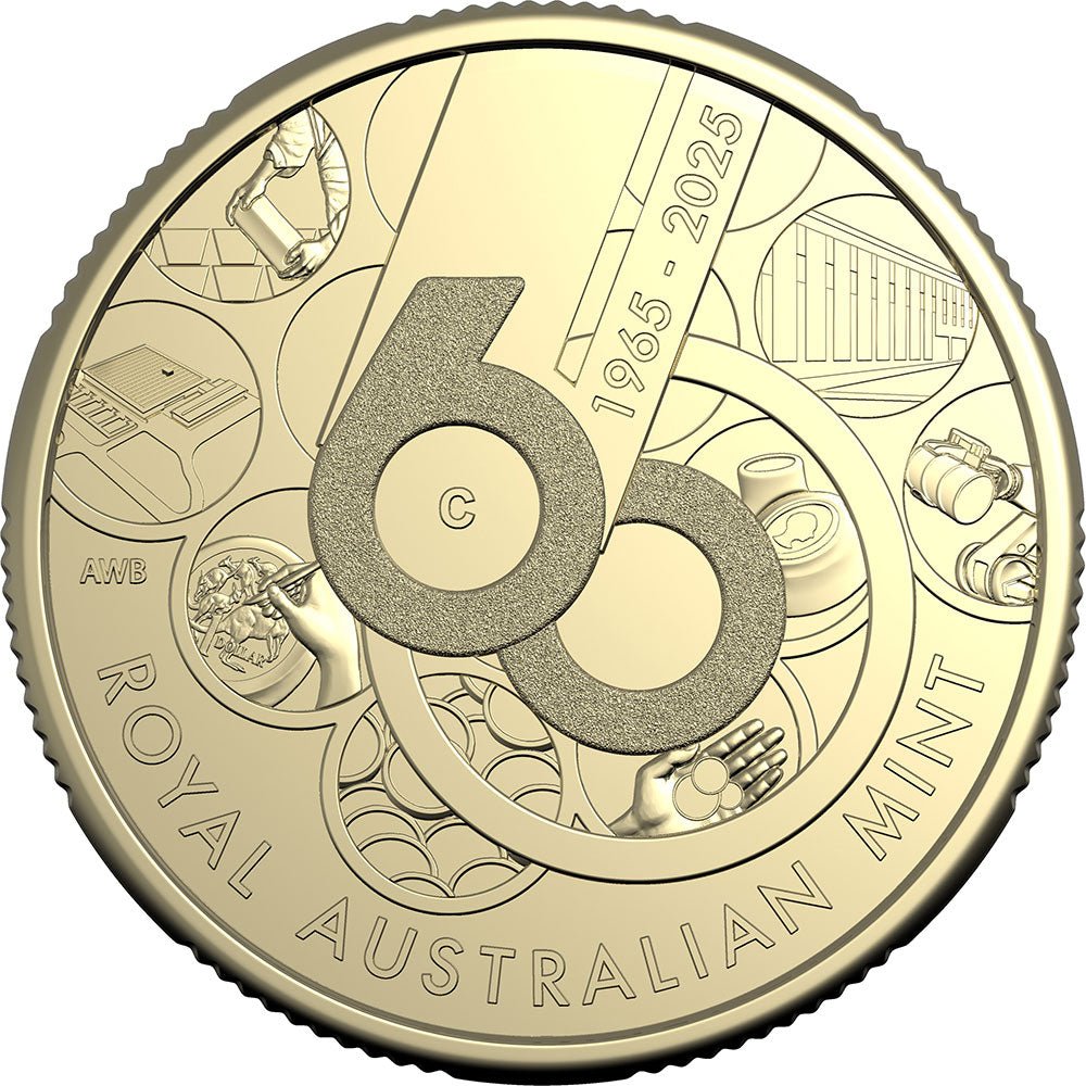 2025 $1 Mintmark & Privy Mark Four - Coin Set - 60th Anniversary of the Royal Australian Mint - Nova Coins