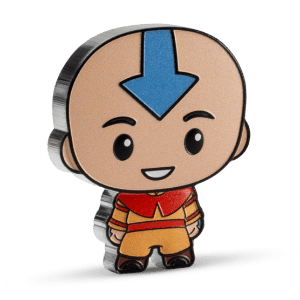 2025 Avatar The Last Airbender - Aang Chibi® 1oz Silver Chibi Coin - Nova Coins
