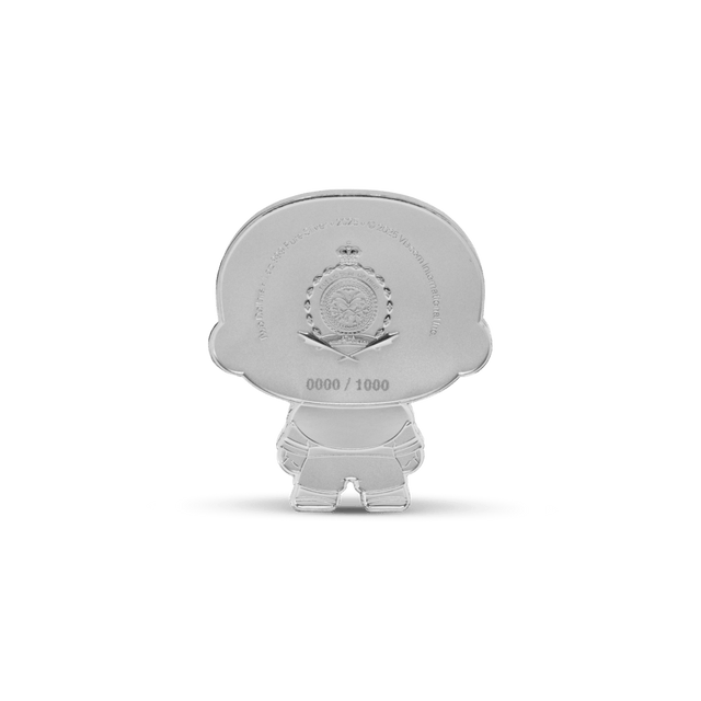 2025 Avatar The Last Airbender - Aang Chibi® 1oz Silver Chibi Coin - Nova Coins