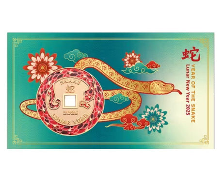 2025 Christmas Island Lunar New Year of the Snake PMC - Nova Coins