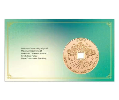 2025 Christmas Island Lunar New Year of the Snake PMC - Nova Coins