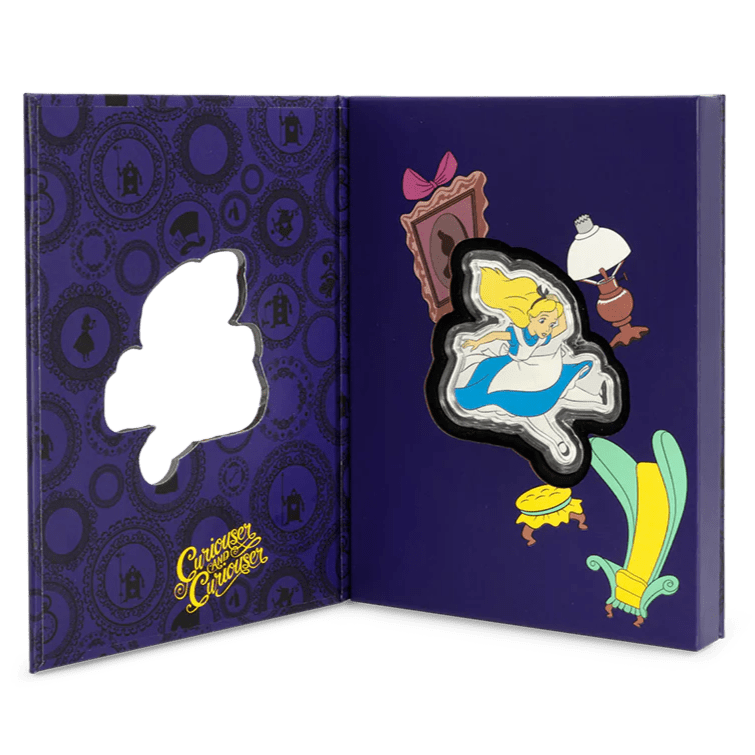 2025 Disney Alice in Wonderland - Alice 2oz Silver Coin - Nova Coins