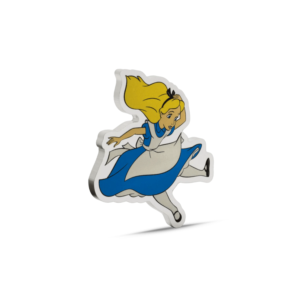 2025 Disney Alice in Wonderland - Alice 2oz Silver Coin - Nova Coins