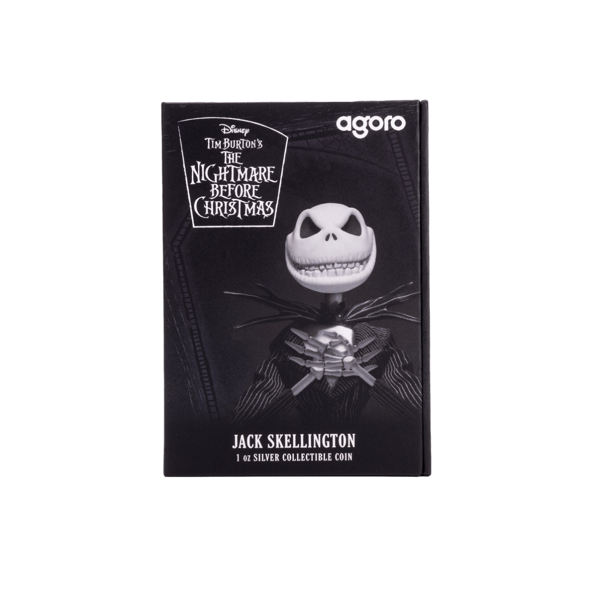 2025 Disney The Nightmare Before Christmas - Jack Skellington - 1oz Silver Coin - Nova Coins