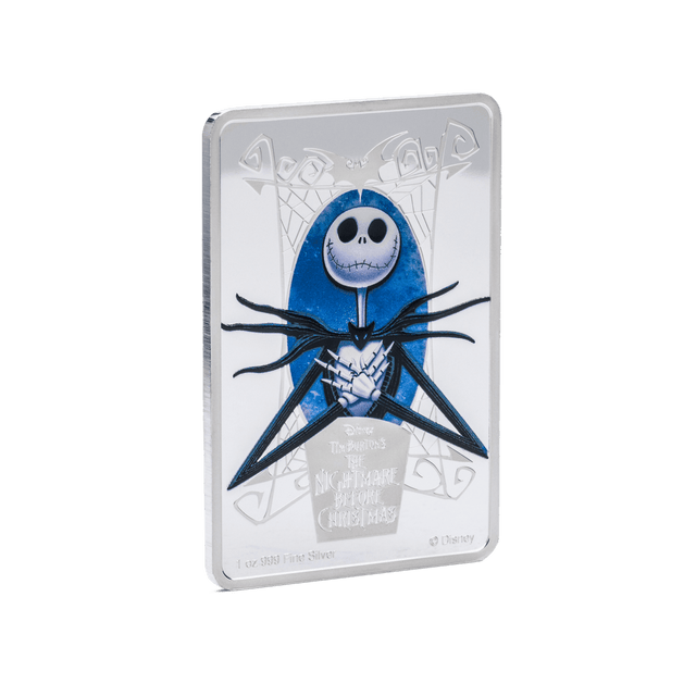 2025 Disney The Nightmare Before Christmas - Jack Skellington - 1oz Silver Coin - Nova Coins