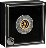2025 Ferris Wheel 2oz Silver Antiqued Coloured Coin - Nova Coins