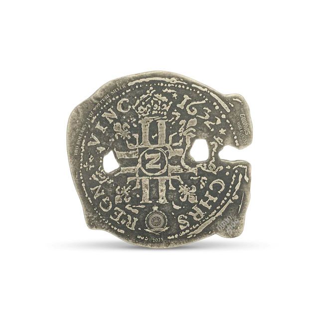 2025 Goonies - Spanish Doubloon 1oz Silver Coin - Nova Coins