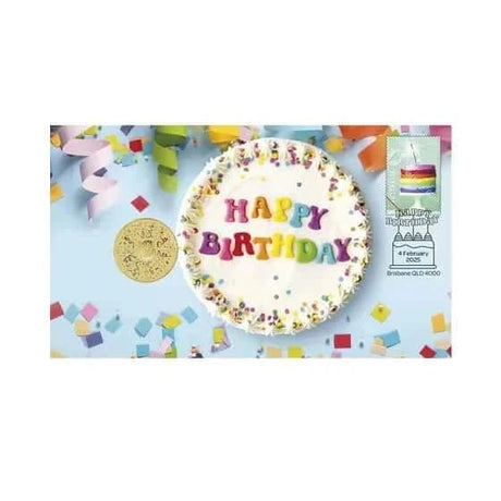 2025 Happy Birthday Postal Numismatic Cover (PNC) - Nova Coins
