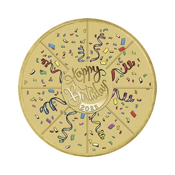 2025 Happy Birthday Postal Numismatic Cover (PNC) - Nova Coins