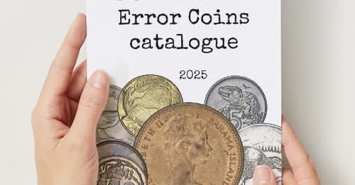 2025 New Zealand Error Coins Catalogue by Pieter Hoek & Jason Gray - Nova Coins