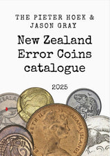 2025 New Zealand Error Coins Catalogue by Pieter Hoek & Jason Gray - Nova Coins