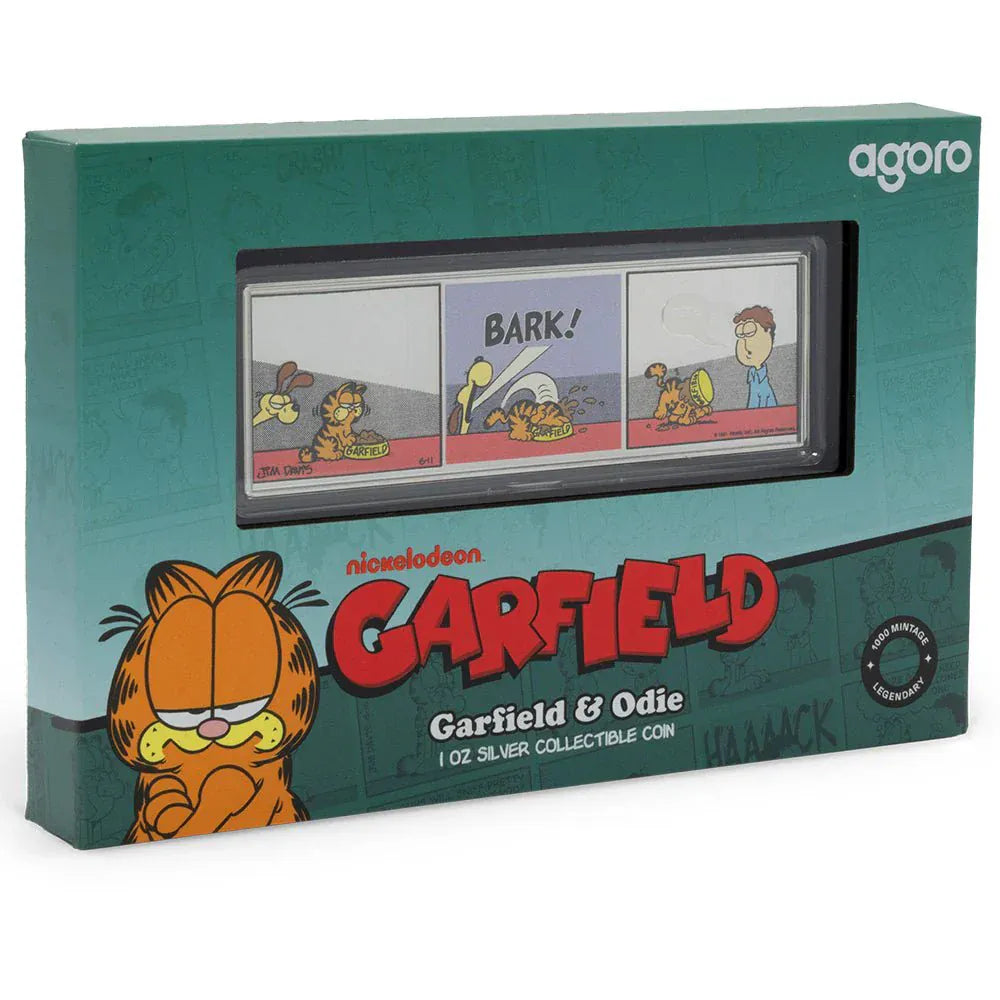 2025 Nickelodeon - Garfield & Odie 1oz Silver Coin