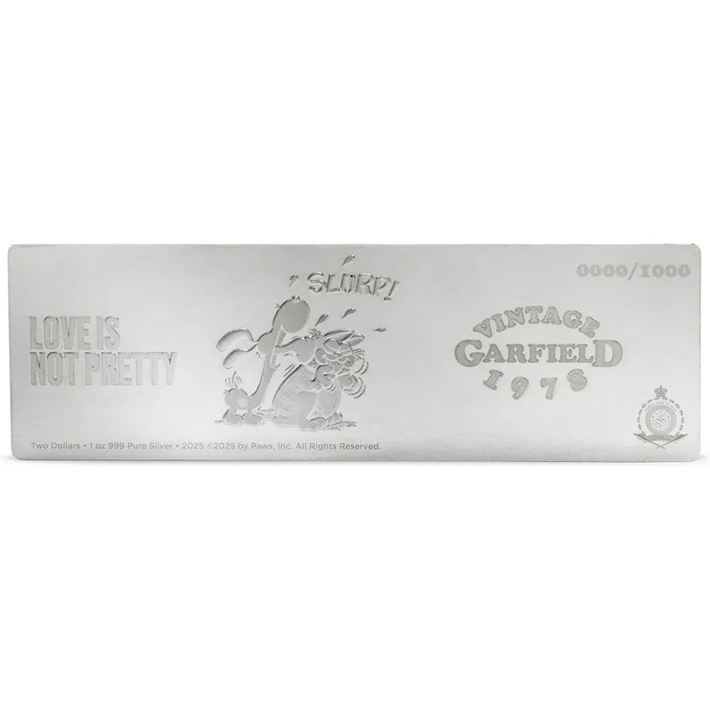 2025 Nickelodeon - Garfield & Odie 1oz Silver Coin