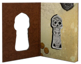 2025 The Goonies - Copper Bones Skeleton Key 2oz Silver Coin - Nova Coins