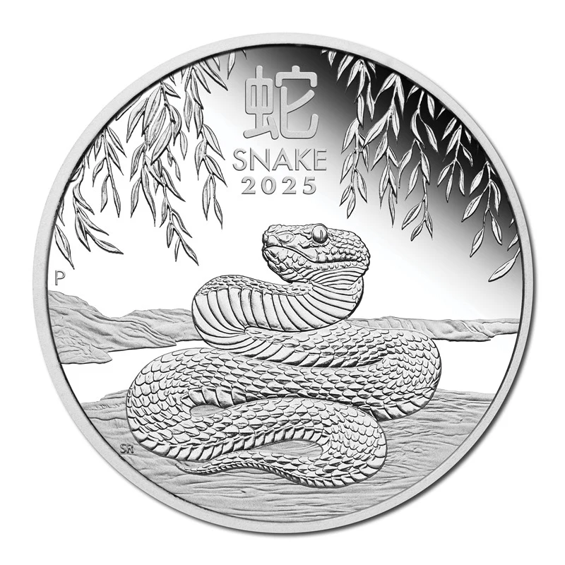2025 Year Of The Snake 1oz Silver Proof - Nova Coins