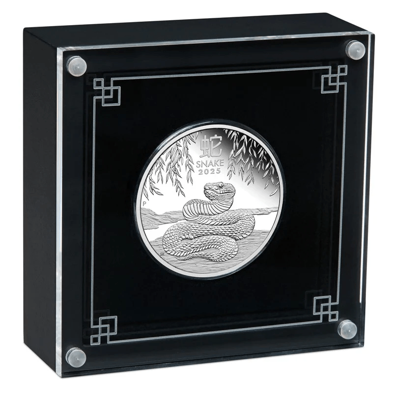 2025 Year Of The Snake 1oz Silver Proof - Nova Coins