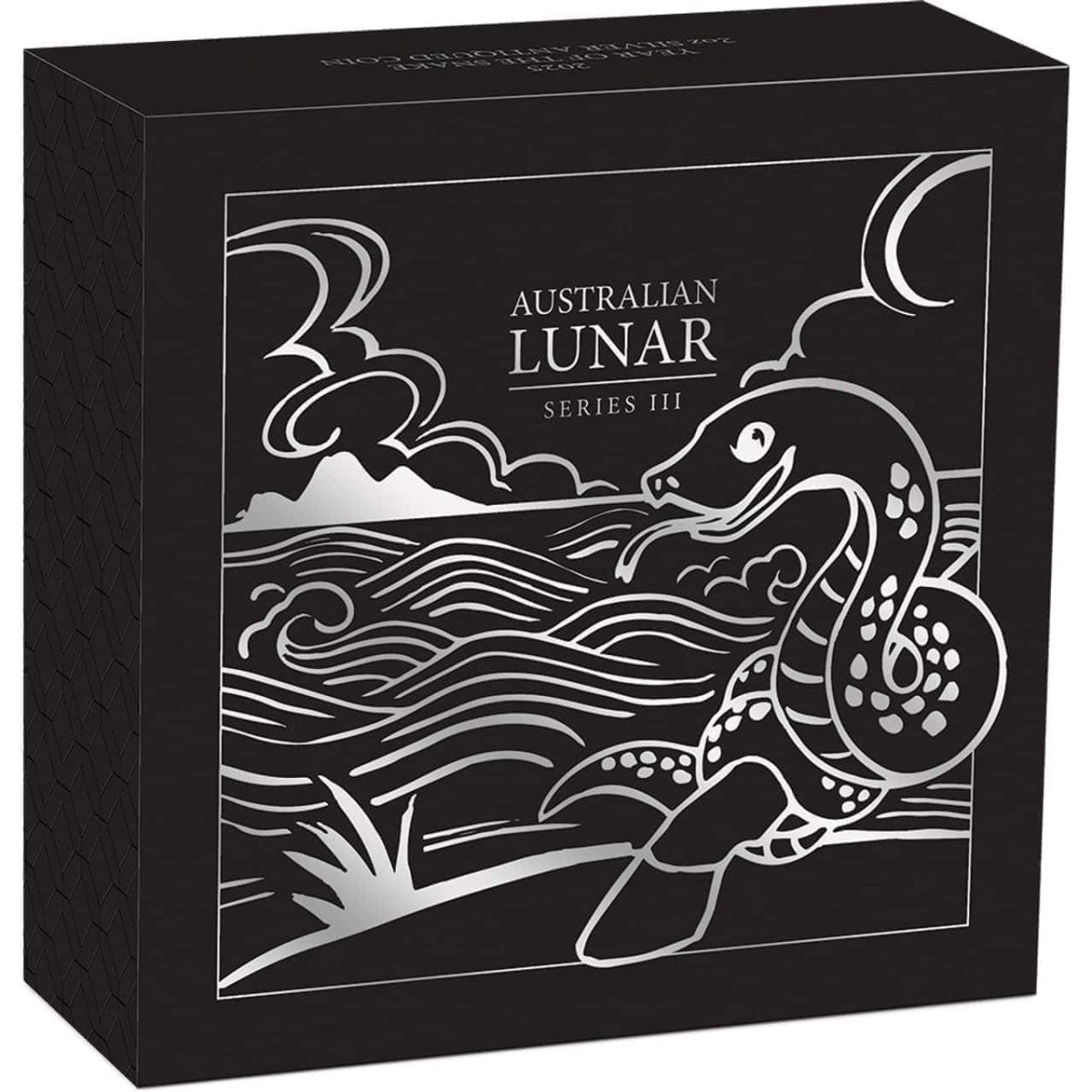 2025 Year Of The Snake 2oz Silver Antiqued Coin - Nova Coins