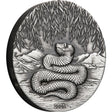 2025 Year Of The Snake 2oz Silver Antiqued Coin - Nova Coins