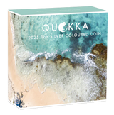 2025 Quokka 1oz Silver Coloured Proof Coin