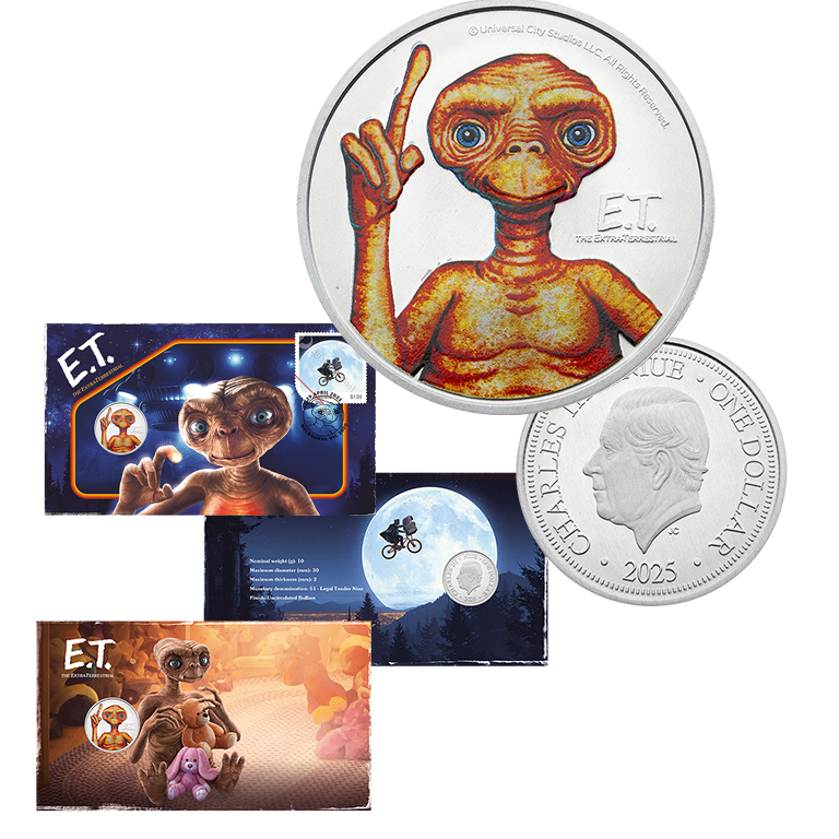 E.T. the Extra-Terrestrial 2025 $1 PNC