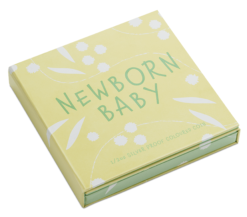 2026 1/2oz Newborn Baby Silver Proof Coloured Coin - Nova Coins