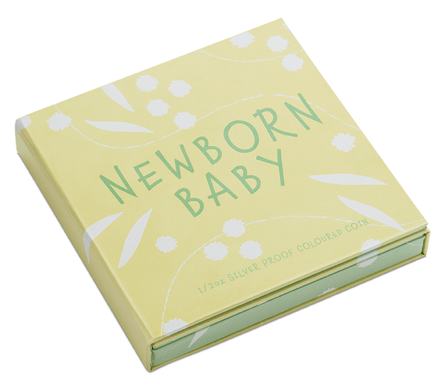 2026 1/2oz Newborn Baby Silver Proof Coloured Coin - Nova Coins