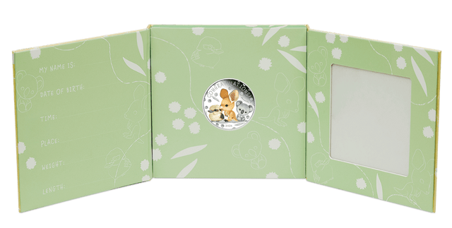 2026 1/2oz Newborn Baby Silver Proof Coloured Coin - Nova Coins