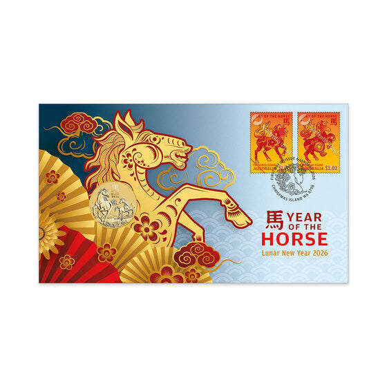 2026 $1 Year of the Horse Lunar New Year PNC