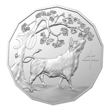 2021 50c Year of the Ox Tetra-Decagon Uncirculated Coin