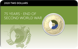 2020 $2 75th Anniversary of the End of WWII UNC Coin Pack
