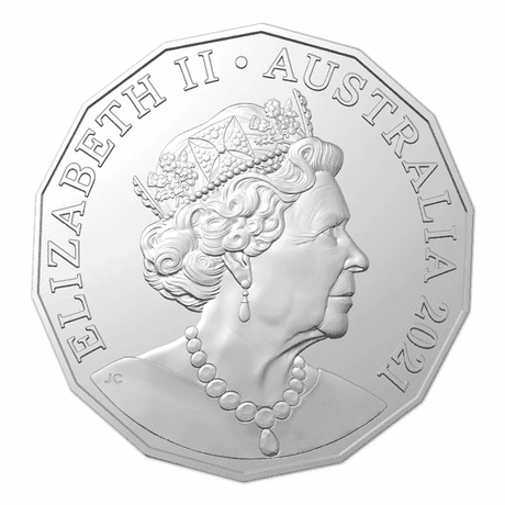 2021 50c Year of the Ox Tetra-Decagon Uncirculated Coin