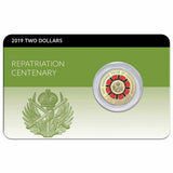 2019 $2 Repatriation Centenary UNC Coin Pack