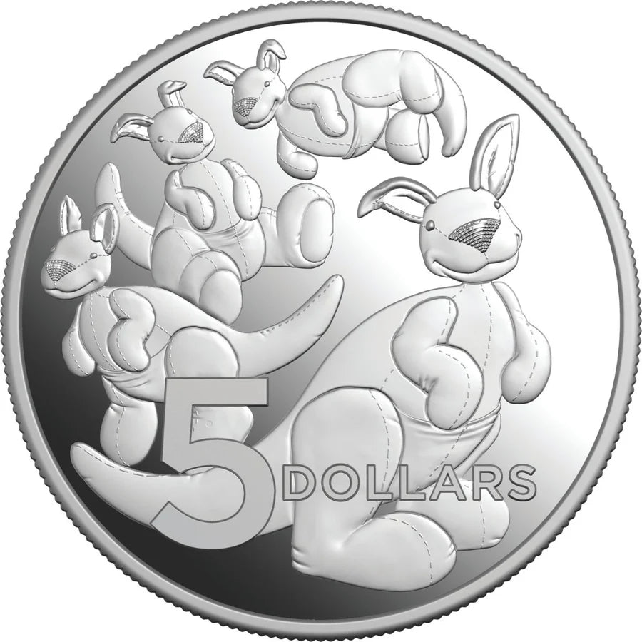 2024 Australia Toy Kangaroo $5 1oz Silver Proof Coin
