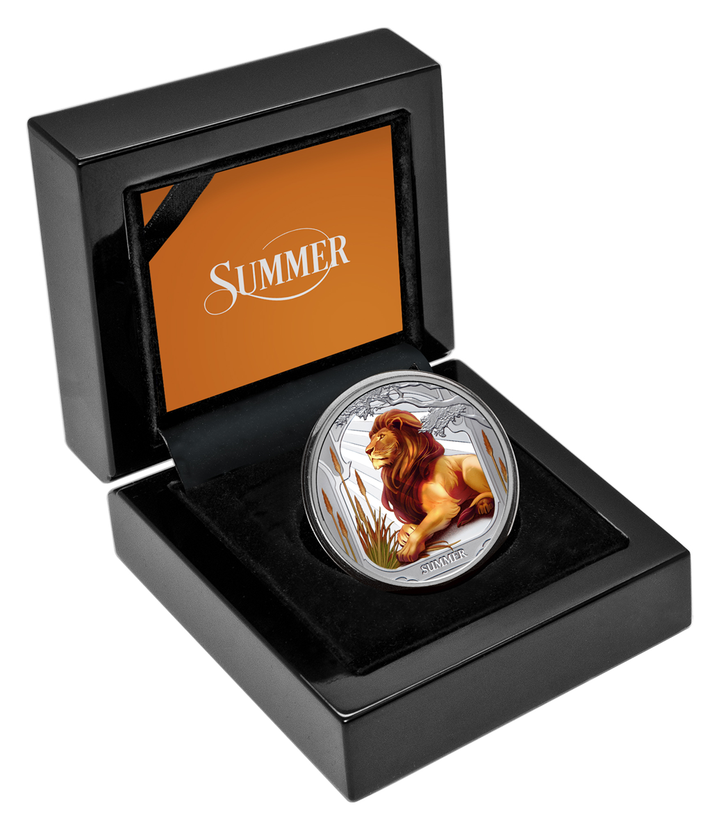 Seasons 2025 Summer $1 1oz Silver Proof Coin