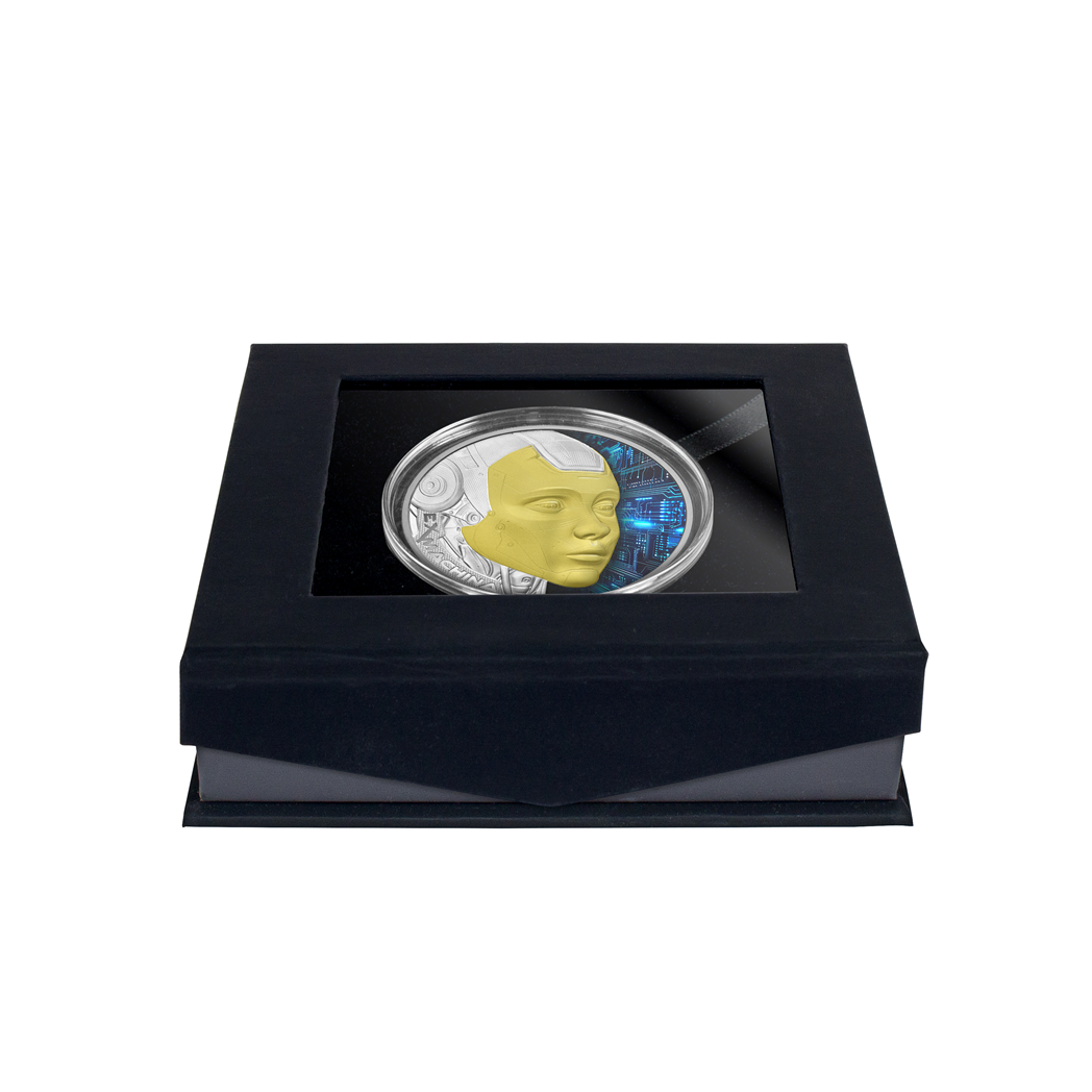 Ex Machina 2025 $1 1oz Silver Proof Coin