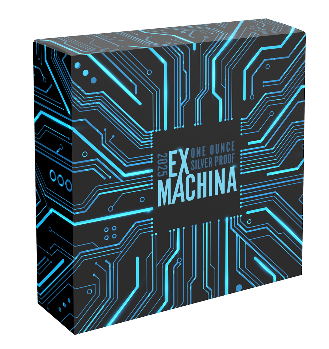Ex Machina 2025 $1 1oz Silver Proof Coin