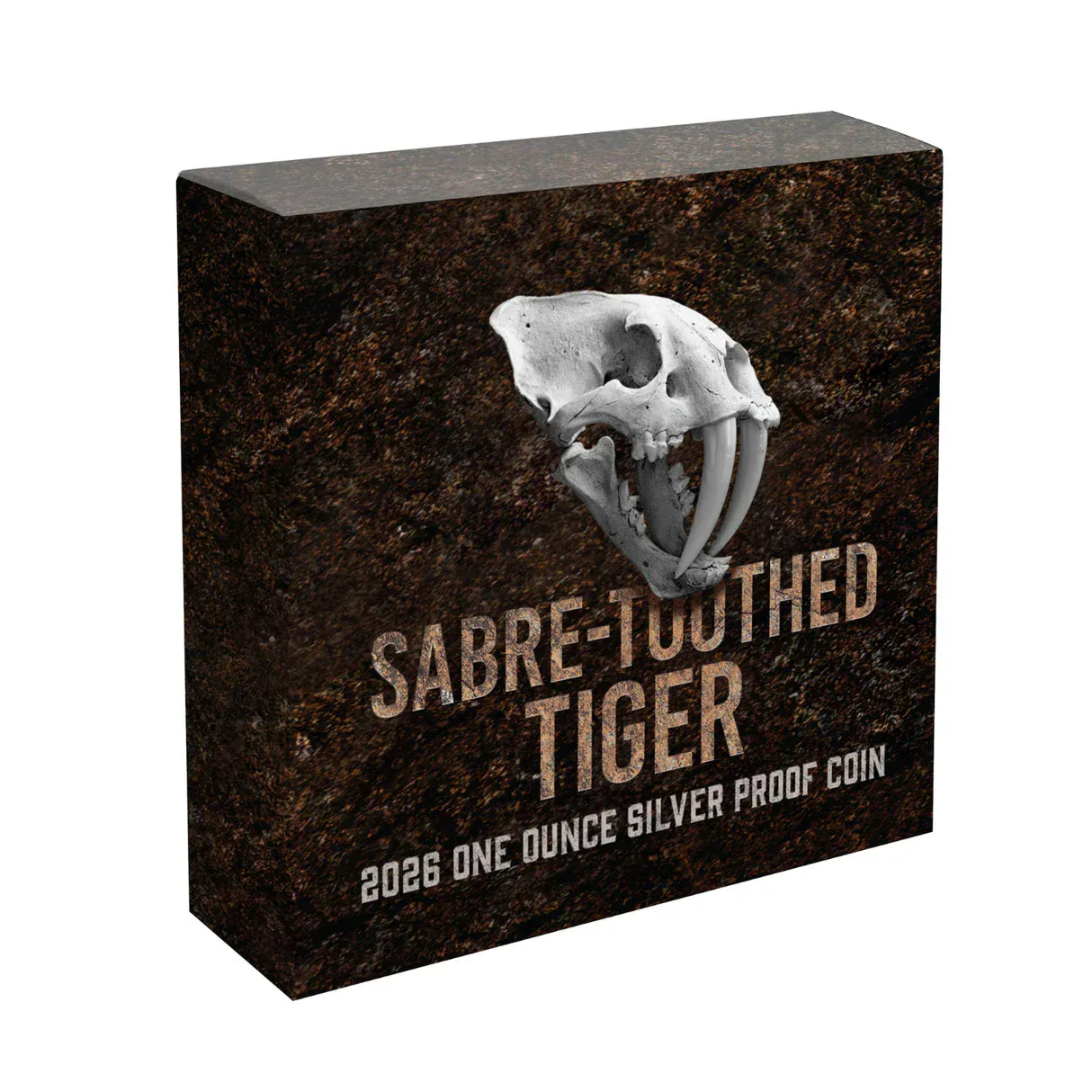 Sabre-Toothed Tiger 2026 $1 1oz Silver Proof Coin