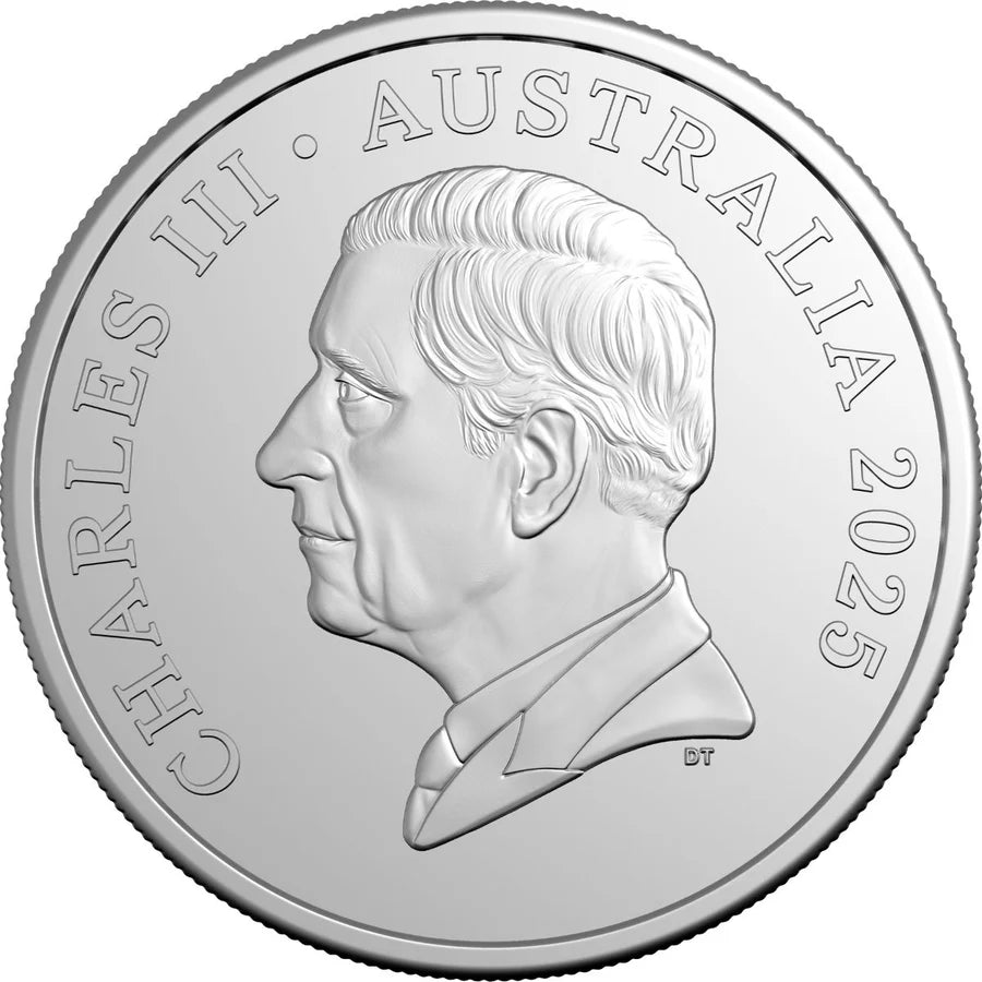 The Rainbow Serpent 50th Anniversary 2025 20c Coloured Uncirculated Coin